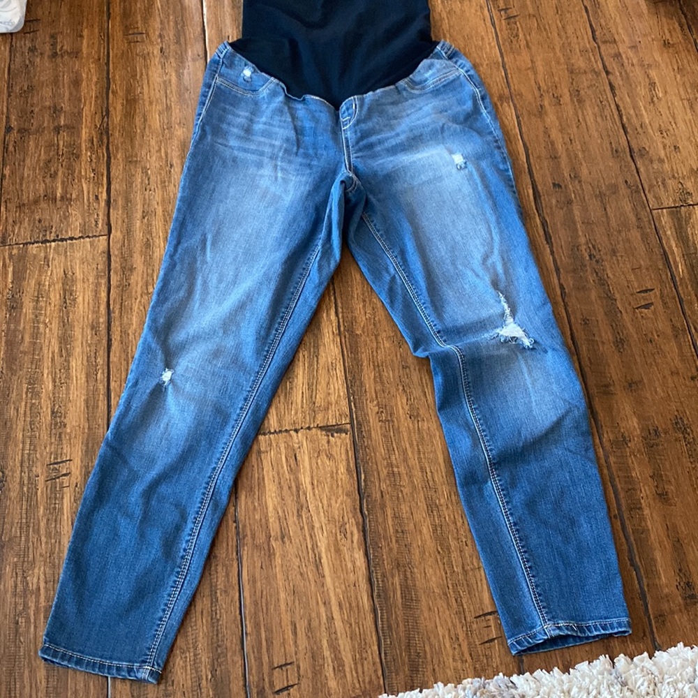 1822 denim MATERNITY (only worn a couple months) stretchy jean from Nordstrom